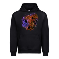 Black halloween patch  4 Urban Hoodie - BundleAndBundleShop