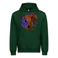 Foreset Green halloween patch  4 Urban Hoodie - BundleAndBundleShop