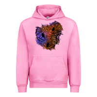 Fuchsia Pink halloween patch  4 Urban Hoodie - BundleAndBundleShop