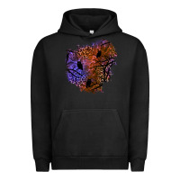 Pigment Black halloween patch  4 Urban Hoodie - BundleAndBundleShop