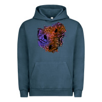 Pigment Midnight Navy halloween patch  4 Urban Hoodie - BundleAndBundleShop