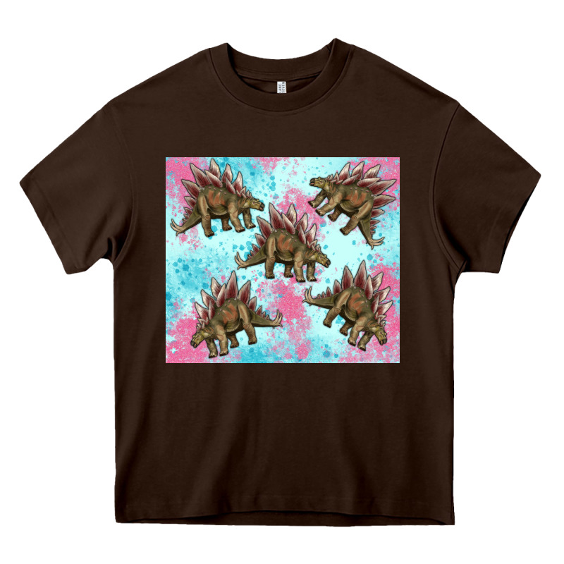 Dinosaur Stegosaurus Heavy Core Tee by Artiststas | Teevron