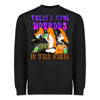 Black there's some horrors in this house Heavyweight Sweatshirt - LillyAllenDesigns