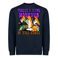 Navy there's some horrors in this house Heavyweight Sweatshirt - LillyAllenDesigns