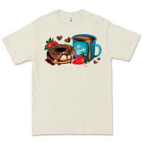 Bone donut coffee strawberry Premium Tee - AdoDesignShop