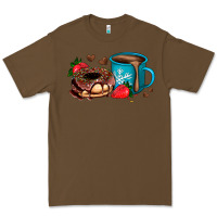 Cacao donut coffee strawberry Premium Tee - AdoDesignShop