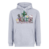 Heather Grey Xoxo the original love language Easter Day Heavyweight Hoodie - CowGirlArtShop