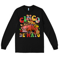 Black cinco de mayo truck Long Sleeve Tee - LillyAllenDesigns