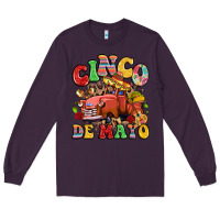 Plum cinco de mayo truck Long Sleeve Tee - LillyAllenDesigns