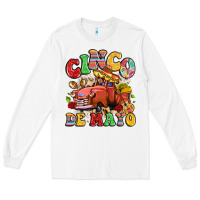 White cinco de mayo truck Long Sleeve Tee - LillyAllenDesigns