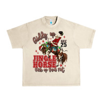 Sandshell giddy up jingle horse pick up your feet Urban Heavy Tee - MaliasSmallBusiness