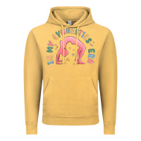 Vintage Mustard in my gymnastics era shinning Vintage Hoodie - MaliasSmallBusiness