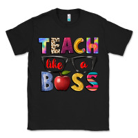 Black teach like a boss Classic Tee - NancyCooperArtShop