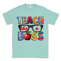 Seafoam teach like a boss Classic Tee - NancyCooperArtShop