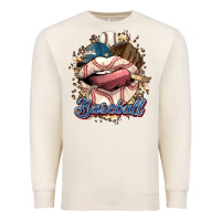 Sandshell Baseball lips Premium Sweatshirt - HowdyJamesFarm