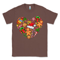 Chestnut love Christmas  heart Classic Tee - CowhideDigitalArt