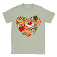 Matcha love Christmas  heart Classic Tee - CowhideDigitalArt