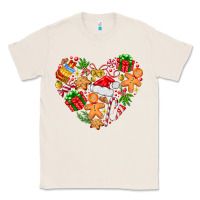 Natural love Christmas  heart Classic Tee - CowhideDigitalArt