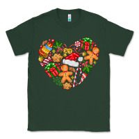 Sports Green love Christmas  heart Classic Tee - CowhideDigitalArt