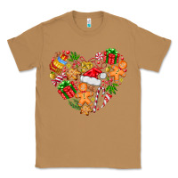Toasted Coconut love Christmas  heart Classic Tee - CowhideDigitalArt