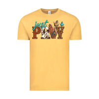 Vintage Mustard just pray Vintage Tee - NancyCooperArtShop