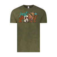 Vintage Olive just pray Vintage Tee - NancyCooperArtShop