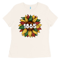 Bone juneteenth 1865 sunflower Ladies Tee - Artiststas