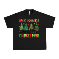 Black have yourself a merry little christmas Urban Heavy Tee - MaliasSmallBusiness