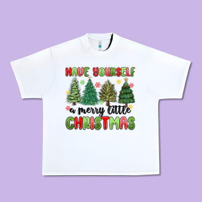 Have Yourself A Merry Little Christmas Urban Heavy Tee Designed By Maliassmallbusiness