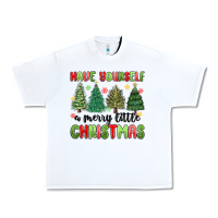 White have yourself a merry little christmas Urban Heavy Tee - MaliasSmallBusiness