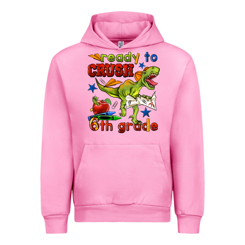 Ready To Crush 6th Grade Urban Hoodie by BundleAndBundleShop | Teevron