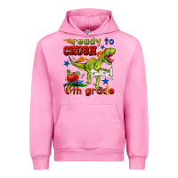 Fuchsia Pink ready to crush 6th grade Urban Hoodie - BundleAndBundleShop