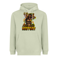 Matcha We are Black History Heavyweight Hoodie - HowdyJamesFarm