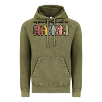 Vintage Olive my favorite people call me nanny Vintage Hoodie - MaliasSmallBusiness