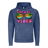 Vintage Denim Summer Vibes Vintage Hoodie - Jasminsmagicworld