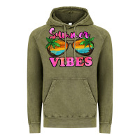 Vintage Olive Summer Vibes Vintage Hoodie - Jasminsmagicworld