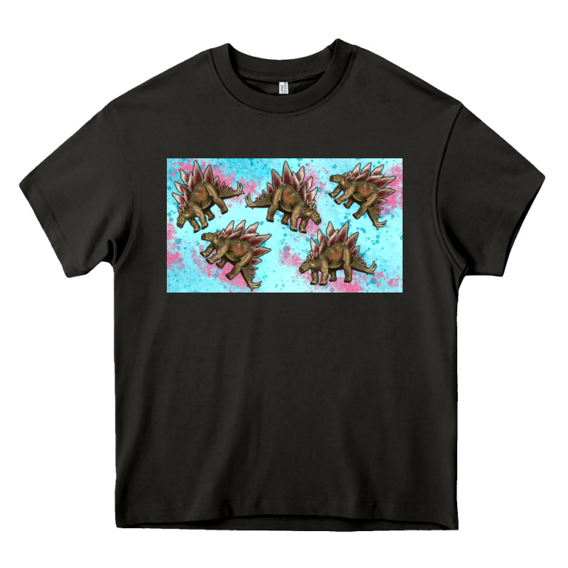 Dinosaur Stegosaurus Sippy Cup Heavy Core Tee by Artiststas | Teevron