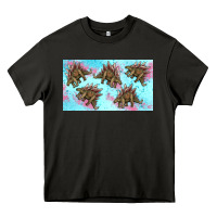 Asphalt dinosaur stegosaurus sippy cup Heavy Core Tee - Artiststas