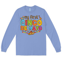 Colony Blue my first cinco de mayo Long Sleeve Tee - LillyAllenDesigns