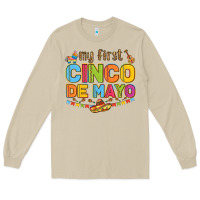 Mushroom my first cinco de mayo Long Sleeve Tee - LillyAllenDesigns