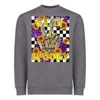 Storm stay skeleton hand spooky Heavyweight Sweatshirt - LillyAllenDesigns