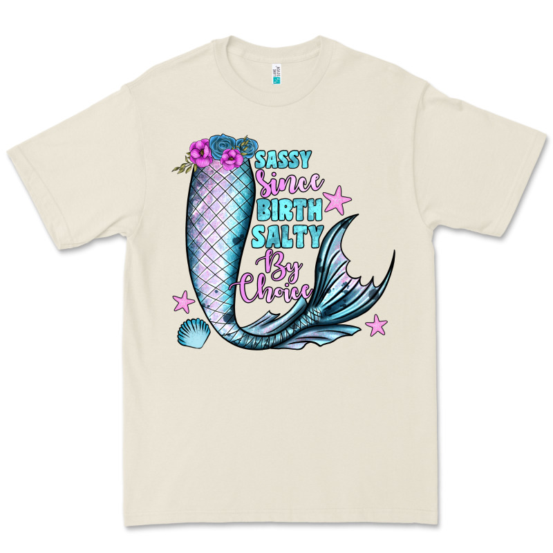 Sassy Since Birth Salty By Choice Premium Tee by JahusDesignShop | Teevron