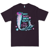 Plum sassy since birth salty by choice Premium Tee - JahusDesignShop