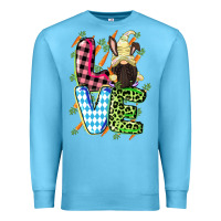 Ocean Blue Love Easter gnome Easter Day Premium Sweatshirt - CowGirlArtShop