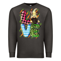 Smoke Love Easter gnome Easter Day Premium Sweatshirt - CowGirlArtShop