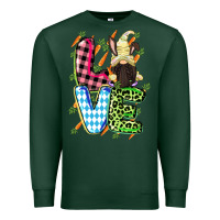 Love Easter Gnome Easter Day Premium Sweatshirt | Teevron
