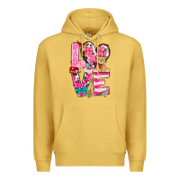 Antique Gold Love Valentine's Day Premium Hoodie - HowdyJamesFarm