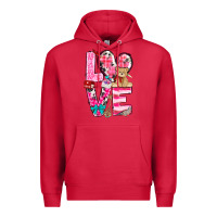 Cardinal Love Valentine's Day Premium Hoodie - HowdyJamesFarm