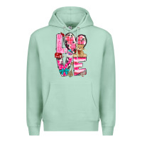 Seafoam Love Valentine's Day Premium Hoodie - HowdyJamesFarm