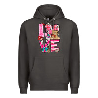Smoke Love Valentine's Day Premium Hoodie - HowdyJamesFarm